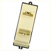Front right power window switch for toyota spark with black frame and beige connectors showing gold pins for 4wd ute use