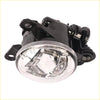 Front right side black plastic fog light assembly with clear lens led lamp for ford bronco bumper driving use