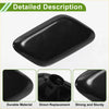 Black glossy plastic front right washer nozzle cover for toyota avensis 2003-2008 with smooth rounded shape