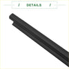 Front right weatherstrip window seal for toyota prius 2004-2009 in black sleek plastic with smooth finish and precise cut edge