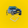 Front Row Headlight Trim Bezel for Toyota Tacoma (2016-2023) Silver