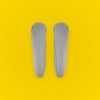 Front Seat Armrest Covers for Toyota Sienna (2011-2017) - 1 Pair Leather Gray