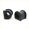 Black rubber front stabilizer bush set with cylindrical shape and square ends for toyota hilux 1983-1997