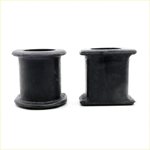 Black rubber front stabilizer shaft bushings cylindrical and square for Toyota Hilux 1984-1997
