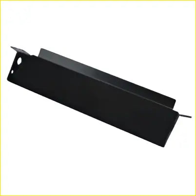 Black metal rack mount bracket with mounting holes for heavy duty front steering guard fit for nissan patrol gq gu