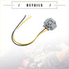 Front Turn Signal Wiring Harness Connector Plug for Toyota - Black 1 - Electrical
