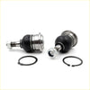 Silver and black front upper ball joint assemblies with retaining rings for toyota hilux 2/4wd 2004-2016