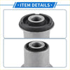 Front upper control arm bushing for toyota 4runner with silver metal and black rubber seal visible from the back side