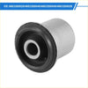 Front upper control arm suspension bushing for toyota 4runner fj silver metal with black rubber outer ring and inner sleeve