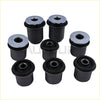 Front upper and lower control arm bushings for Toyota tundra sequoia black rubber with silver metal tops for suspension