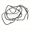 Black coiled front vacuum line hose tube for ford f-150 2011-2014 with multiple connectors and protective sleeves