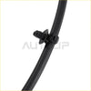 Black plastic windshield washer hose clamp for front vacuum line hose tube used in ford f-150 2011 to 2014