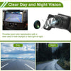 Black front view camera for Toyota Harrier 2020-2023 with multi-layered lens for clear day and night vision