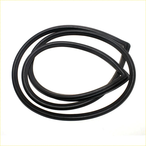 Black rubber front windscreen weatherstrip seal for mazda familia presto 1200 1300 wagon 1968-1977