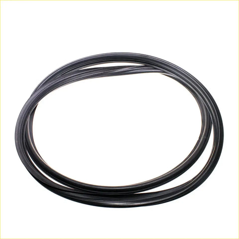 Black rubber front windshield weatherstrip gasket coiled for Mazda B Series B1600 B1800 1972-1977