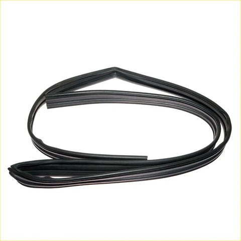 Black rubber weatherstrip seal for frt door glass run channel fit mitsubishi triton l200 strada 1996-2006