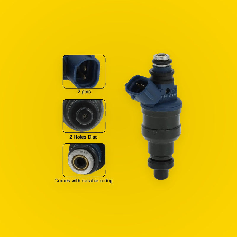 Fuel Injector for Toyota Paseo Base 1.5 (1996-1998) - 1 x Navy Blue