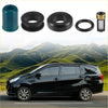 Black minivan with sleek body and silver alloy wheels shown alongside fuel injector seal o-ring 6 x sets for toyota 3vze 3.0l