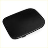 Black glossy plastic fuel lid cover lock hinge with rounded edges for toyota hilux 2004-2015 fuel cap