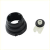 Black plastic fuel pressure regulator kit car door hinge with white and black rubber grommet for ford f-250 series
