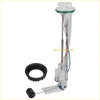 White plastic fuel pump sending unit with green top metal rods and black rubber gasket for can am defender models
