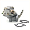 Gray metal fuel pump primer with brass fittings and spring-loaded handle for toyota hilux rn25 rn20 sr5 ute 72-78