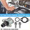Silver metallic fuel pump pressure sensor valve for toyota avensis 2.0d 2.2d with black rubber gaskets and bolts