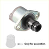 Silver metallic hydraulic pressure control valve with flanged base and black rubber seals for toyota avensis fuel pump sensor
