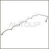Metallic fuel return line for dodge 5.9l cummins 1989 1993 with evenly spaced circular connectors along its length