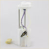White plastic fuel suction pump tube with metallic rods purple wiring and yellow float arm for toyota hilux tgn10/tgn11