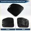 Black glossy fuel tank door cover for Toyota Tacoma 2005-2016 gas filler door designed for truck use