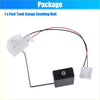 Black rectangular fuel tank float gauge sending unit with white plastic float and red black wires for toyota 4runner 2003-2009