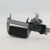 Black rectangular rubber gasket measured by digital caliper for fuel tank gauge sending unit toyota hilux 1979-1983