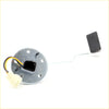 Silver metallic fuel tank gauge sending unit with black plastic parts and yellow black wiring for toyota hilux 1979-1997