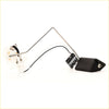 Back view of black plastic fuel tank gauge sending unit with chrome metal tube and wiring for Toyota Hilux MK6 SR5 4WD