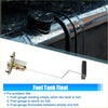 Fuel tank gauge sending unit for toyota pickup truck 1978-1982 with black metallic float curved rod and mounting bracket