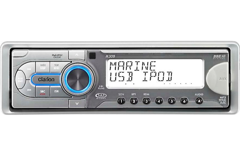 Clarion Audio Marine Cd/Usb/Ipod Wired.Ir Rem M309