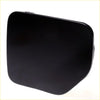 Black plastic gas fuel filler door cover with rounded edges and glossy finish for isuzu d-max rodeo gmc canyon chevrolet