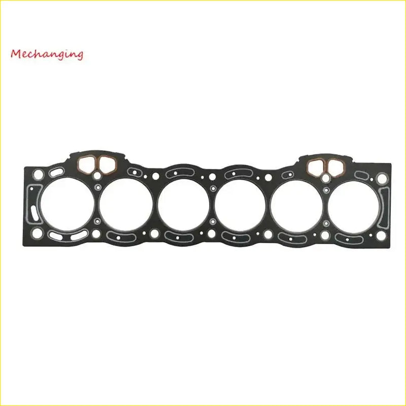 Black engine head gasket with five circular openings for toyota gx81 gx90 gx100 1gfe cylinder head use