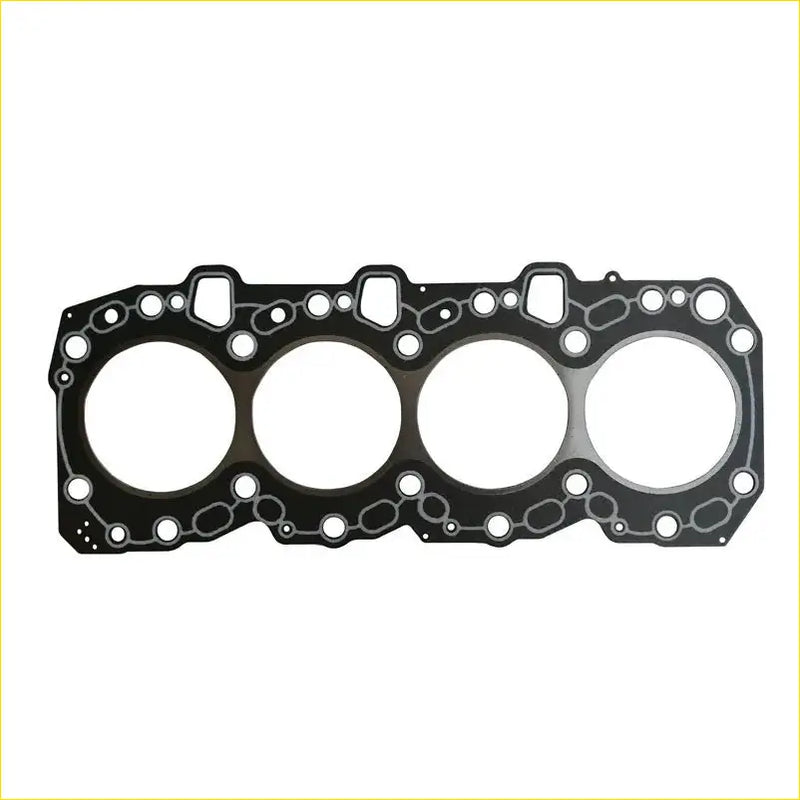 Black engine head gasket with four circular openings and smaller holes for toyota landcruiser 1kzte 3.0 cylinder head