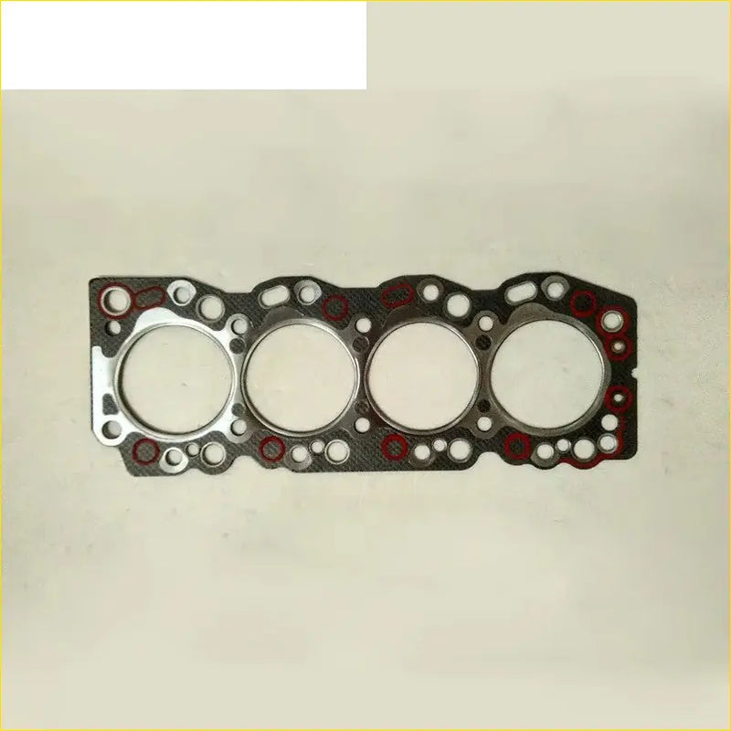 Black and red 2lt cylinder head gasket with four circular openings for toyota land cruiser hilux hiace cressida engines