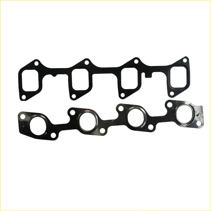 Black metal valve cover gaskets with matte finish and precise bolt cutouts for 2lt toyota mark ii 2.4 td engine