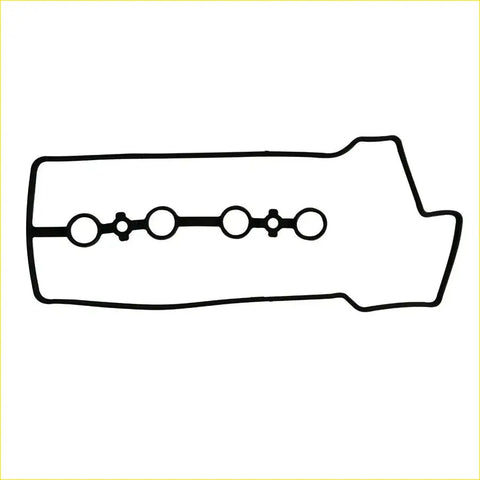 Black outline razor blade illustration with five holes for gasket pro 2szfe 1szfe valve cover gasket toyota