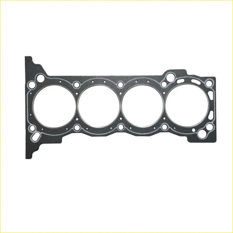 Black engine head gasket with four circular openings and textured surface for toyota landcruiser hiace 2.7 cylinder