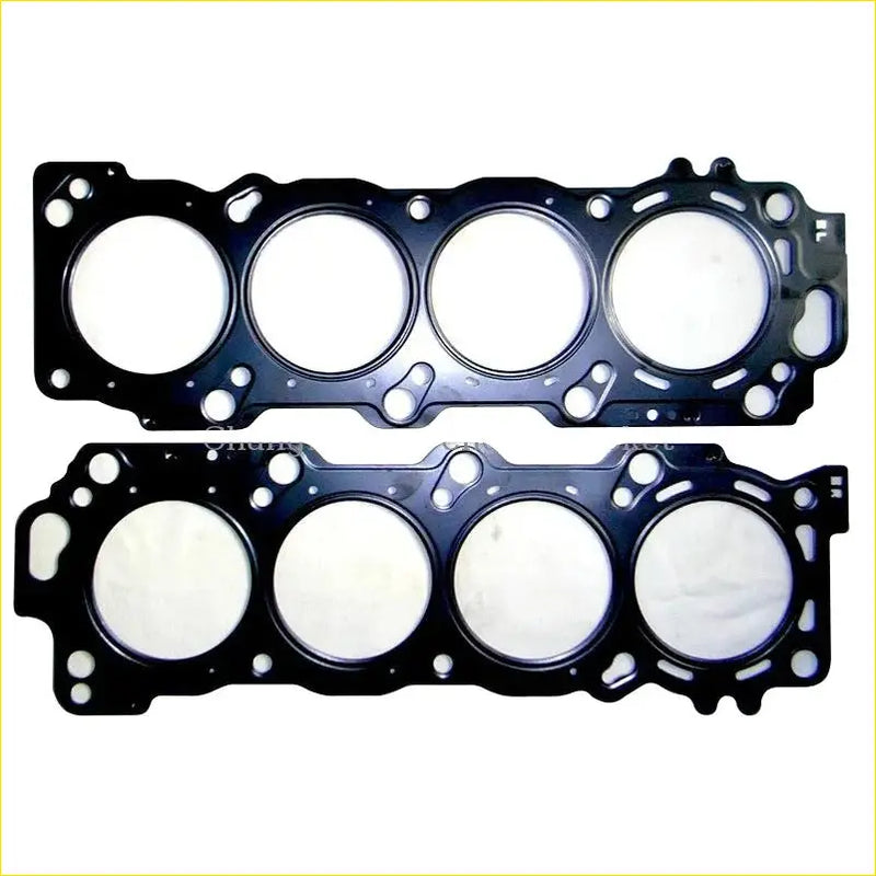 Black metal cylinder head gasket with four circular openings for toyota crown uzs200l lexus cs430 v8 gasket pro 3uzfe
