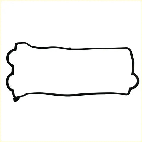 Black outline of a rectangular scalloped label for gasket pro 4efe rocker cover for toyota corolla