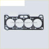 Black 4g15 cylinder head gasket with four white circular openings for mitsubishi lancer colt 12v sealing