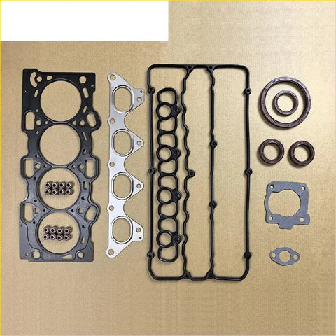 Black rubber gasket set with metallic and silicone parts for engine repair in gasket pro 4g94 gdi mitsubishi pajero pinin full set