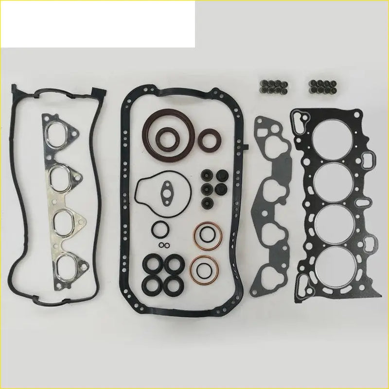 Black rubber gasket set with metal components and seals for honda civic rover 200 13 15 16 full gasket pro kit