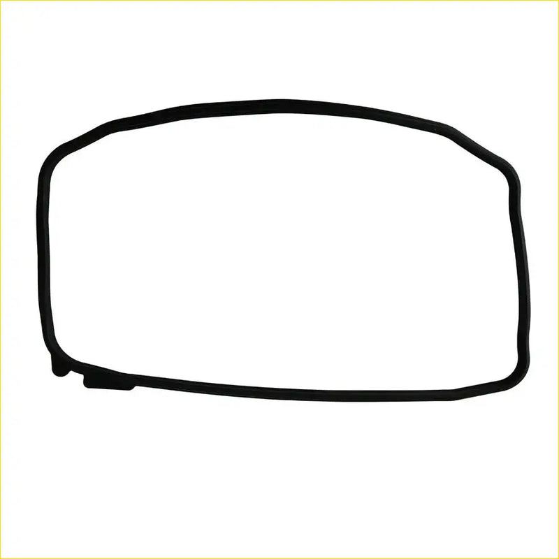 Black rubber gasket with smooth flexible texture and irregular edges for daihatsu cuore valve cover gasket use